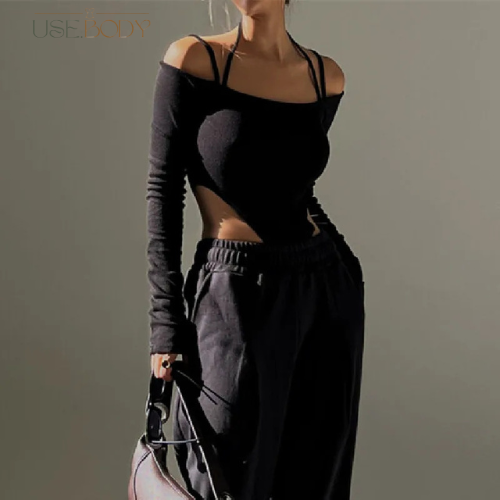 Asymmetrical Bodysuit – Luna