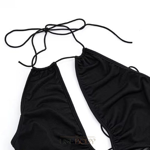 Kaori Lace-Up Bodysuit