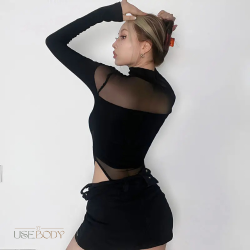 Kyra Long-Sleeve Bodysuit