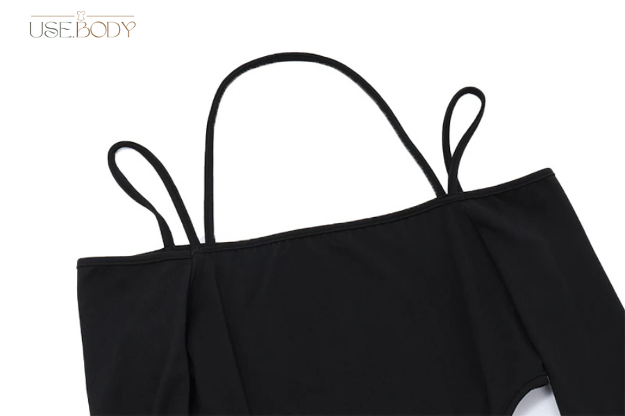 Asymmetrical Bodysuit – Luna