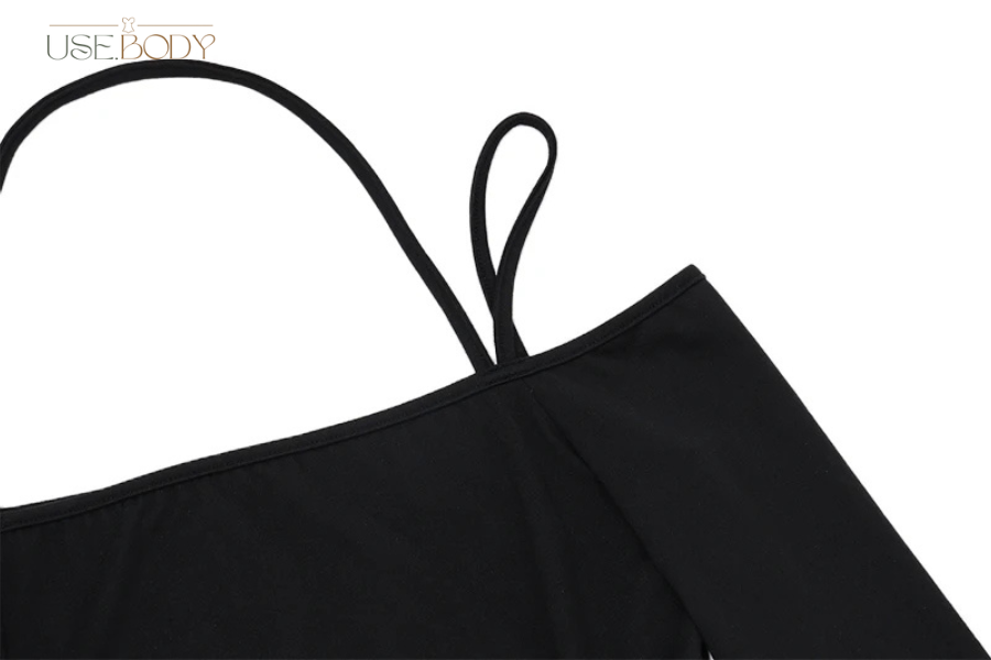 Asymmetrical Bodysuit – Luna