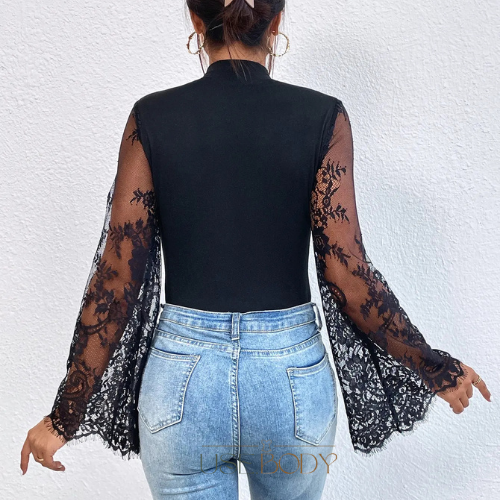 Vivienne High-Neck Bodysuit