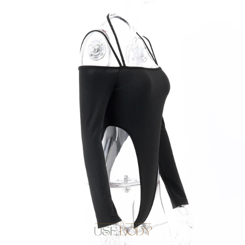 Asymmetrical Bodysuit – Luna