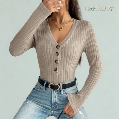 Sofia Long-Sleeve Bodysuit
