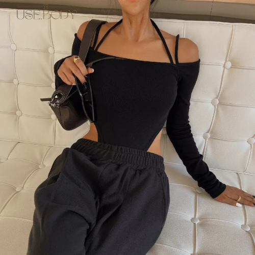 Asymmetrical Bodysuit – Luna