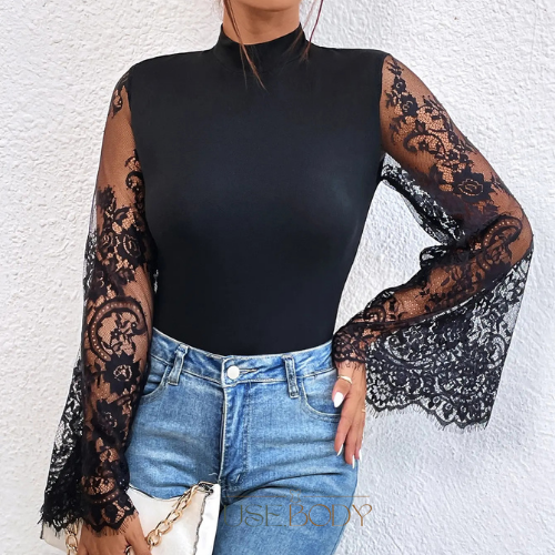 Vivienne High-Neck Bodysuit