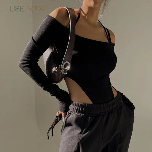 Asymmetrical Bodysuit – Luna