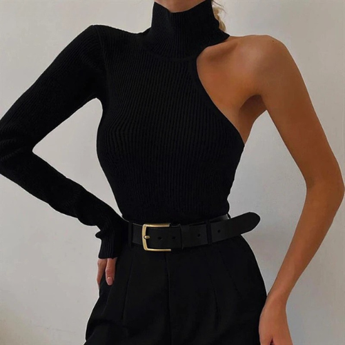 Naomi Asymmetric Bodysuit