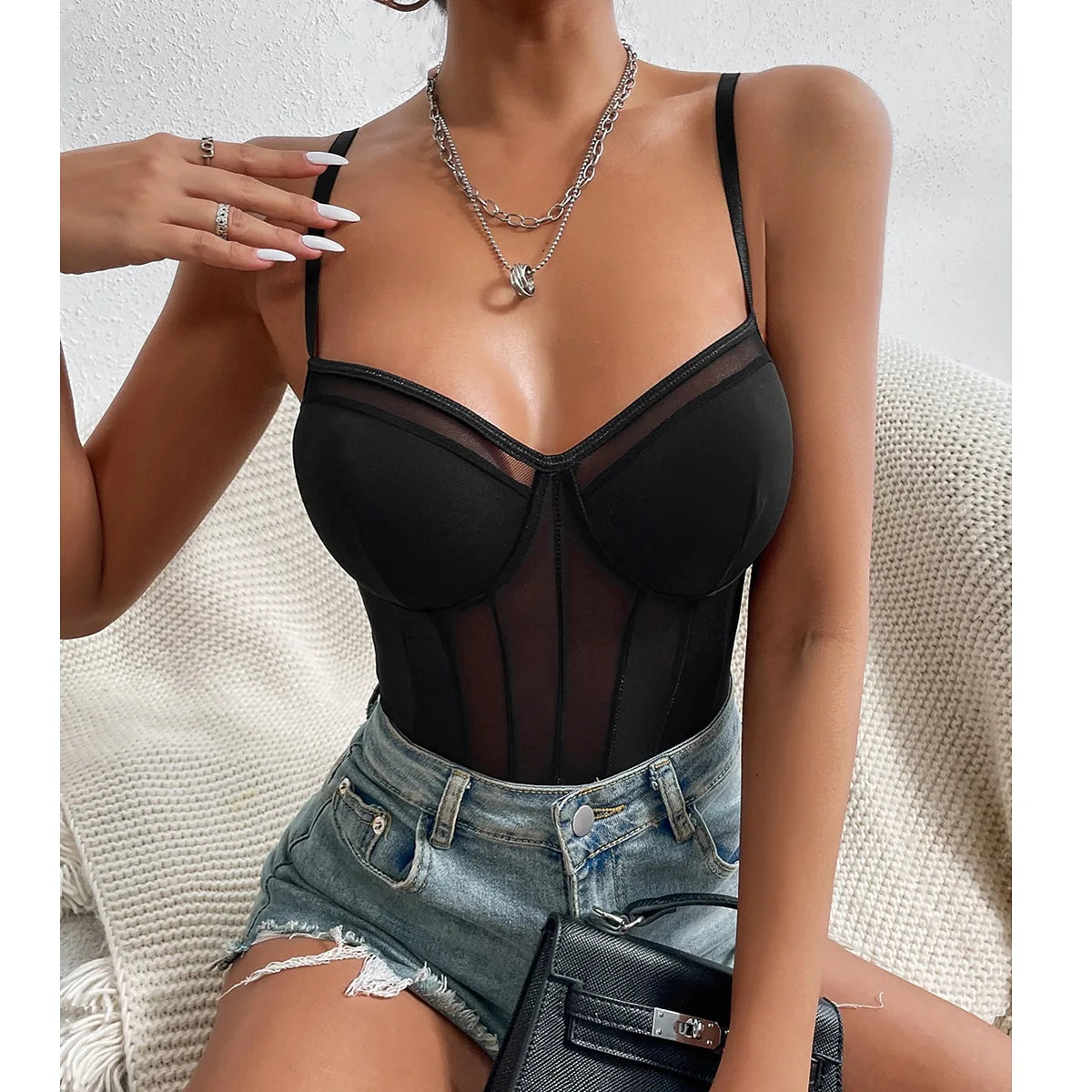 Celine Lace Bodysuit